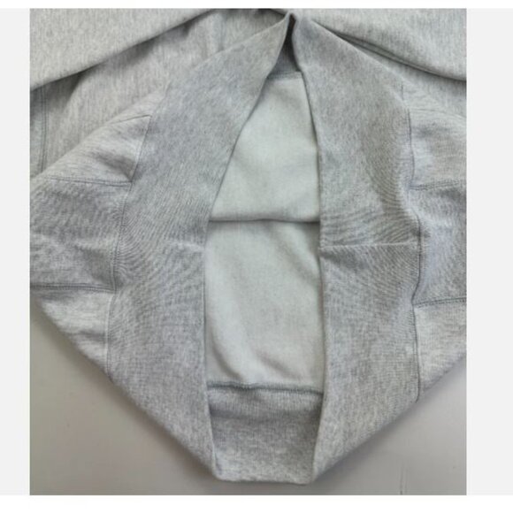 Champion Reverse Weave Boyfriend Women's Hoodie Size L Silver Grey New - Picture 8 of 9